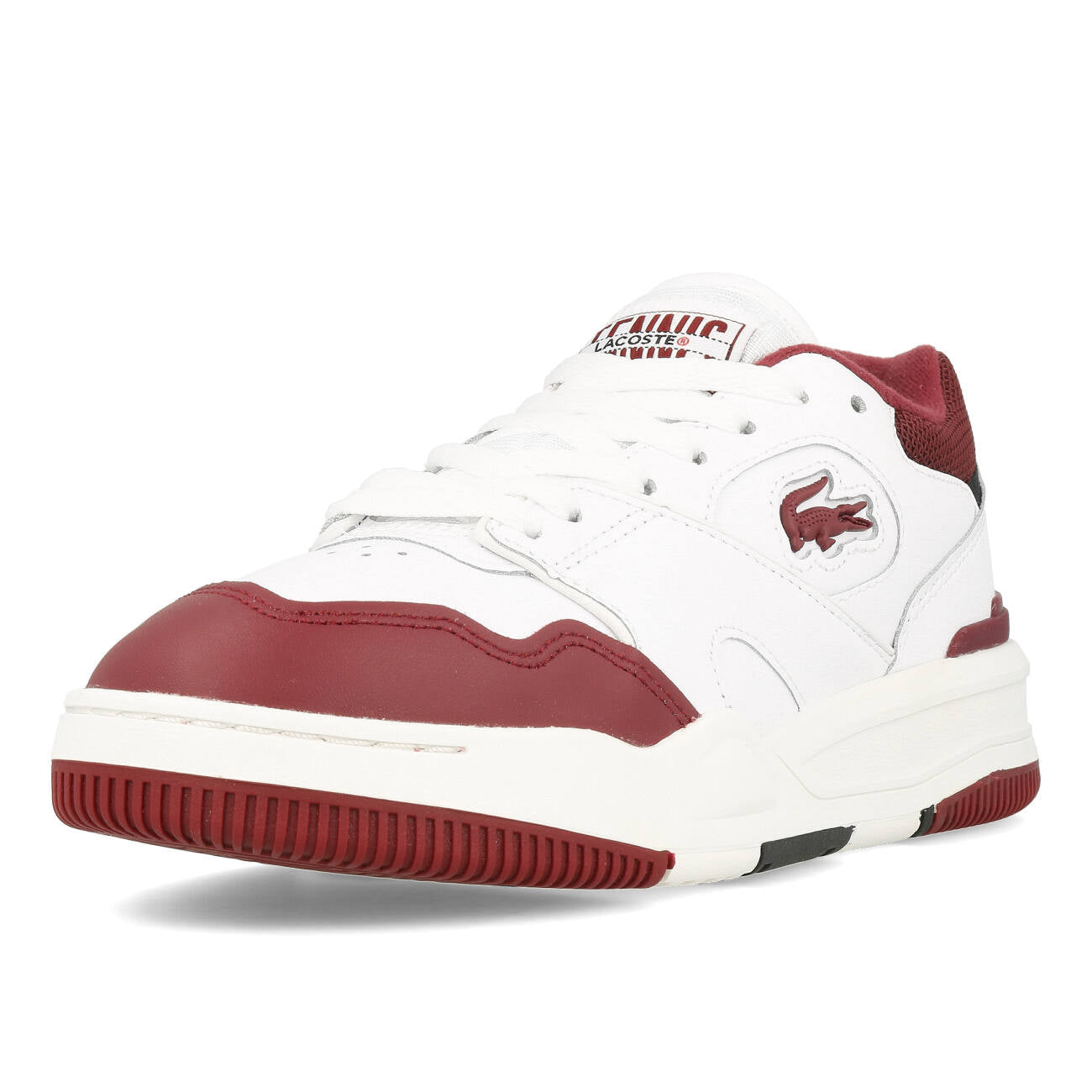 Lacoste Lineshot 223 2 SFA Femme Blanc Bourgogne