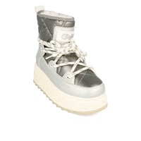 Buffalo Eliza Snow Boot Vegan Nappa Silver
