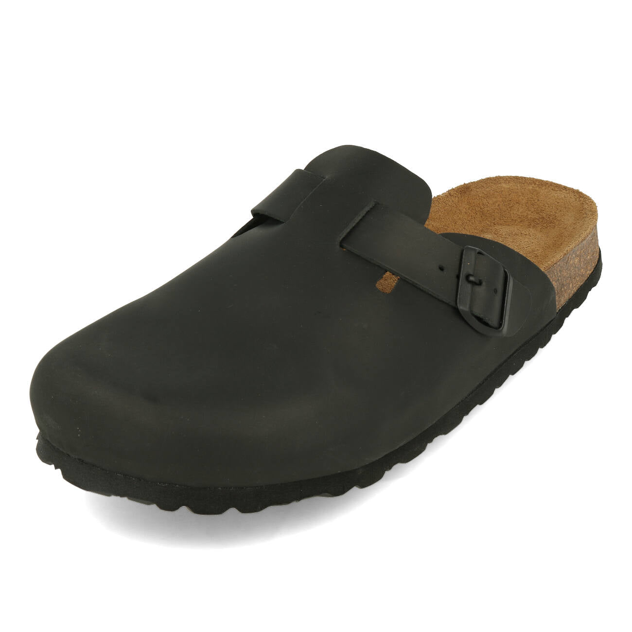 Nouvelle-B sandale Baden en cuir huilé noir